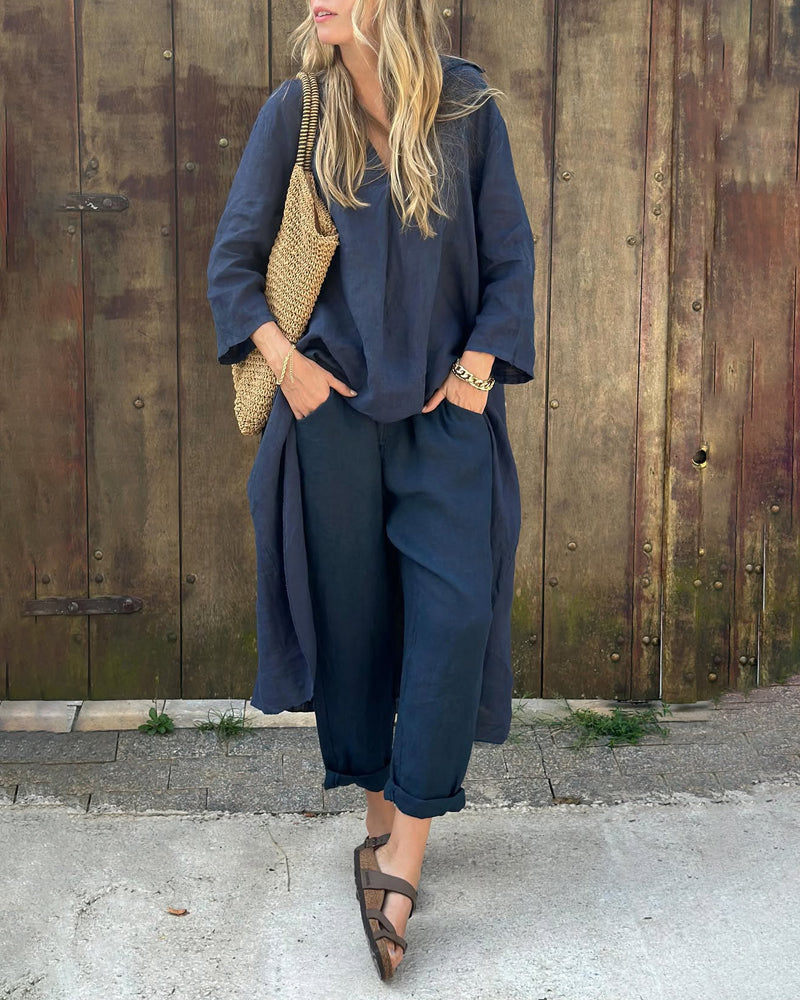 Natálie™ | Elegantní dvoudílný letní set