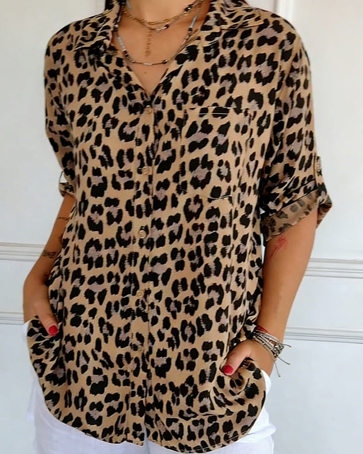 Susan | Módní blůzy s leopardím potiskem