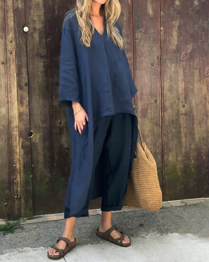 Natálie™ | Elegantní dvoudílný letní set