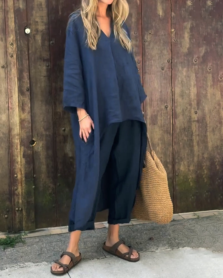 Natálie™ | Elegantní dvoudílný letní set