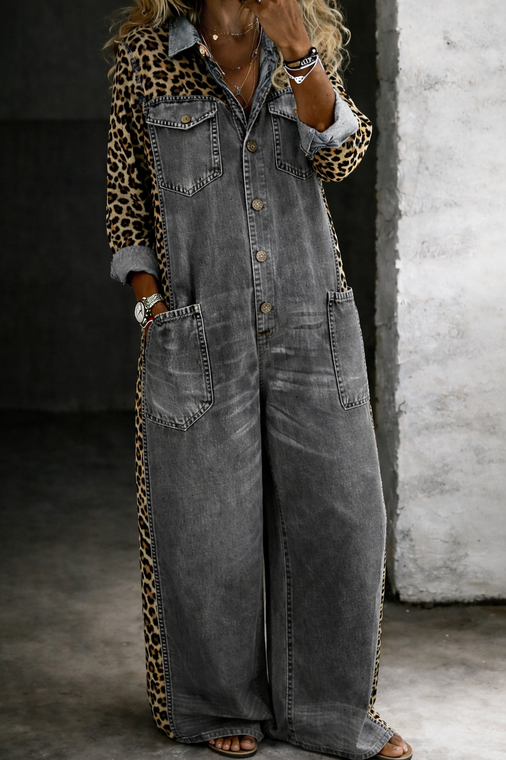 Amanda | Kombinéza z denimu One Piece