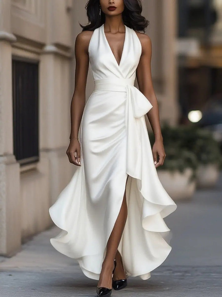 Audrey™ | Elegantní halter večerní šaty