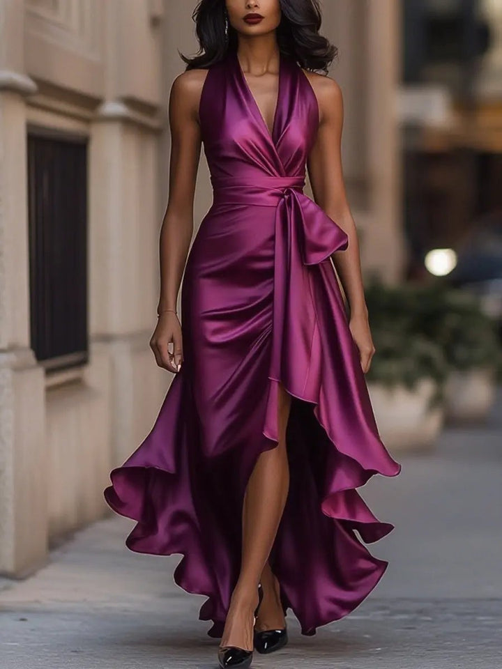 Audrey™ | Elegantní halter večerní šaty