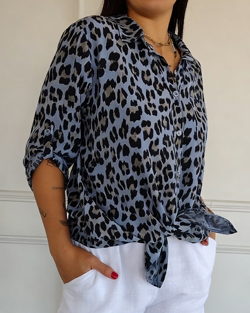 Susan | Módní blůzy s leopardím potiskem