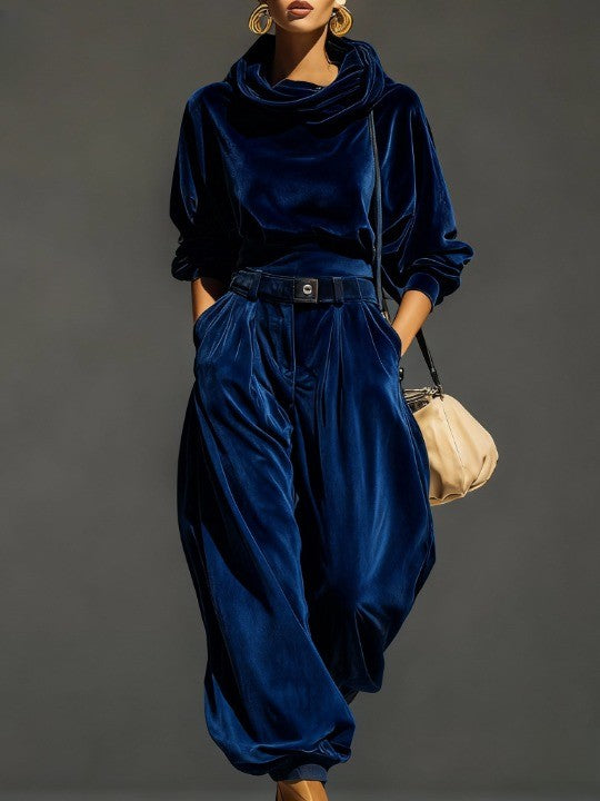 Scarlett | Volný Velour Set